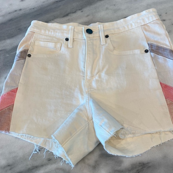 Frame “ Le Brigette” white/multicolor short - Picture 2 of 4